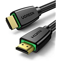 UGREEN Cable HDMI 4K Ultra HD- Alta Velocidad Cable HDMI 2.0 4K@60Hz 18Gbps- Ethernet- 3D- HDR- 2160P- 1080P- ARC- Dolby…